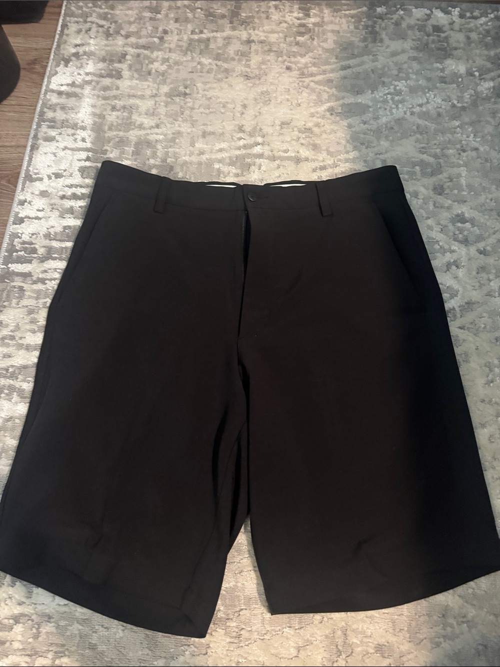 FootJoy Men's Black Performance Shorts - Classic Tailored Fit